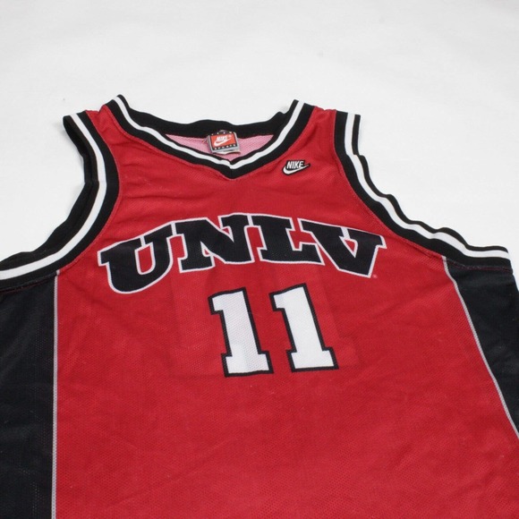 VTG Nike Team UNLV Rebels Jersey Dedan Thomas Basketball Size XL Authentic - Picture 2 of 11